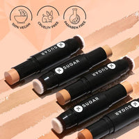 SUGAR SUGAR Ace Of Face Foundation Stick - 10 Latte (Light Warm - Undertone)