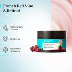 pilgrim French Red Vine & Retinol Youthful Glow Night Gel Creme 50g