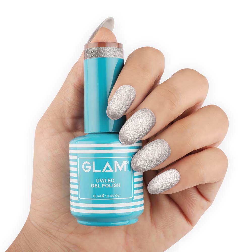 Glam UV/LED Gel Polish Broken Diamond Cat Eye BCE09 15ml