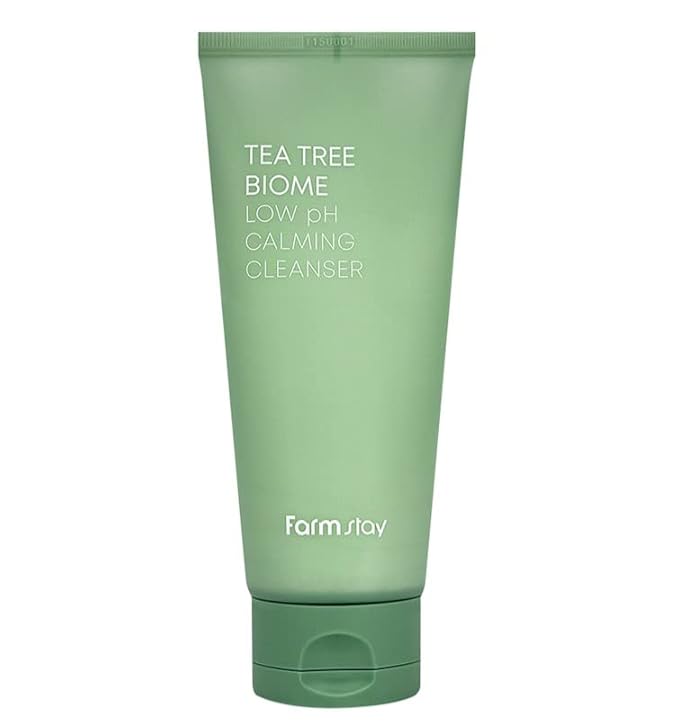 FARMSTAY Tea Tree Biome Low pH Calming Cleanser 180ml