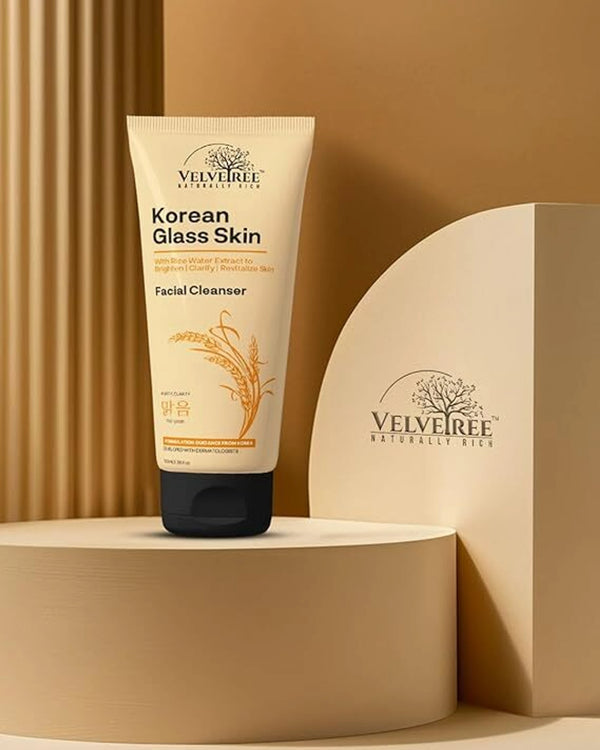 Velvetree Korean Glass Skin Facial Cleanser 100ml