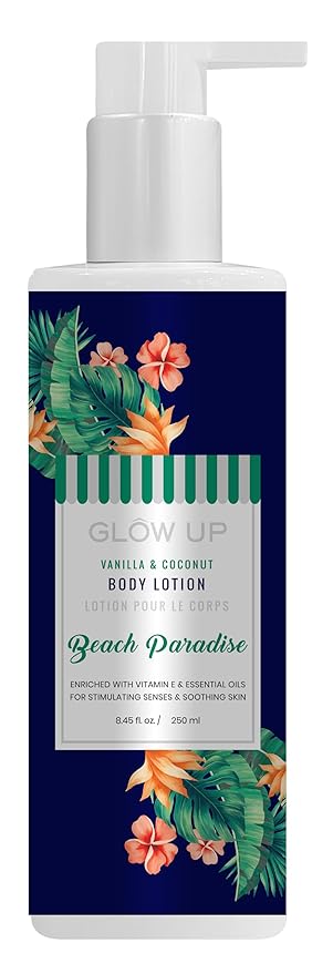 Glow Up Beach Paradise Body Lotion All Skin Type 250ml