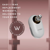 Winston Rechargeable Electric Blackhead Remover Machine for Men and Women - 60 Min Runtime | Acne, Pore Cleaner, Whitehead Remover with 5 Suction Heads for...