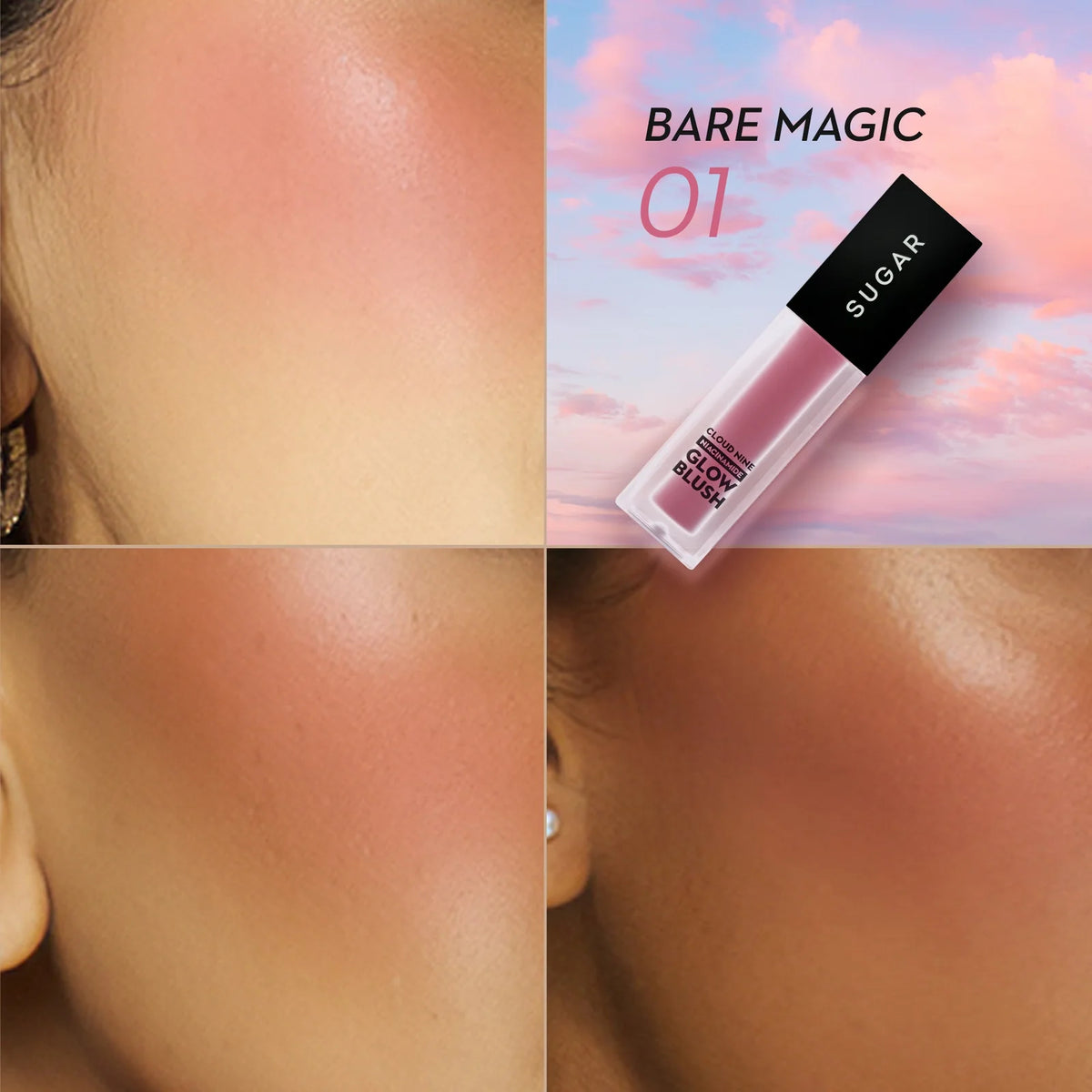 SUGAR Cloud Nine Niacinamide Glow Blush 7.6ml