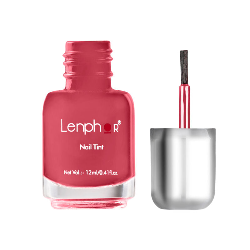 Lenphor Nail Tint - Drunken Pink (12ml)