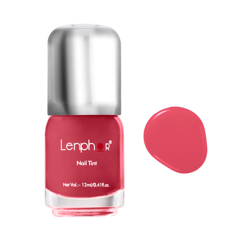 Lenphor Nail Tint - Drunken Pink (12ml)