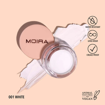 MOIRA Lasting Priming Cream Shadow (001  White) 5g