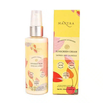 Mantra Sunscreen Cream Saffron And Calendula SPF 50 PA++ 100ml