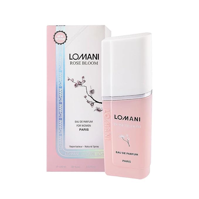 Lomani Rose Bloom Eau de Parfum for Women 100ml