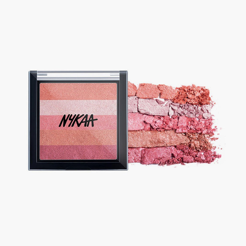 Nykaa Glow Goals! Shimmer Brick Highlighter Palette (7.5gm)