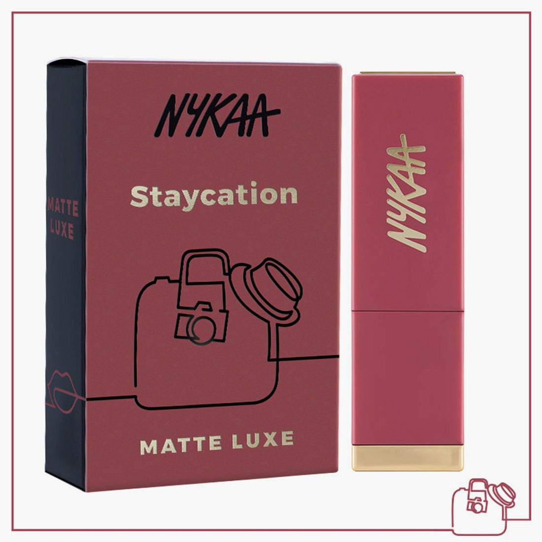 NYKAA Matte Luxe Lipstick ( 4.8g )