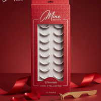 Mine Beauty Premium Mink Eyelashes 10 Pairs