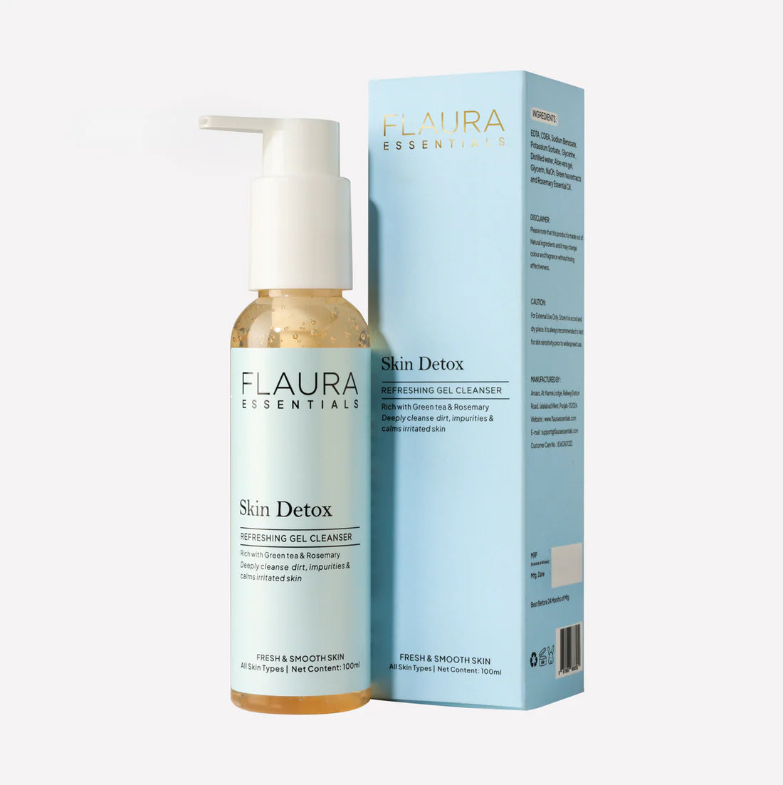 FLAURA ESSENTIALS Skin Detox – Gel Cleanser