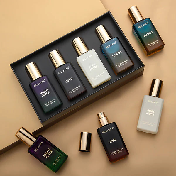 BELLA VITA Unisex Scents Gift Set - 4 x 20ml