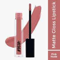 NYKAA Matte Gloss Full Coverage Lip Gloss - Fun Lover ( 3.5ml )