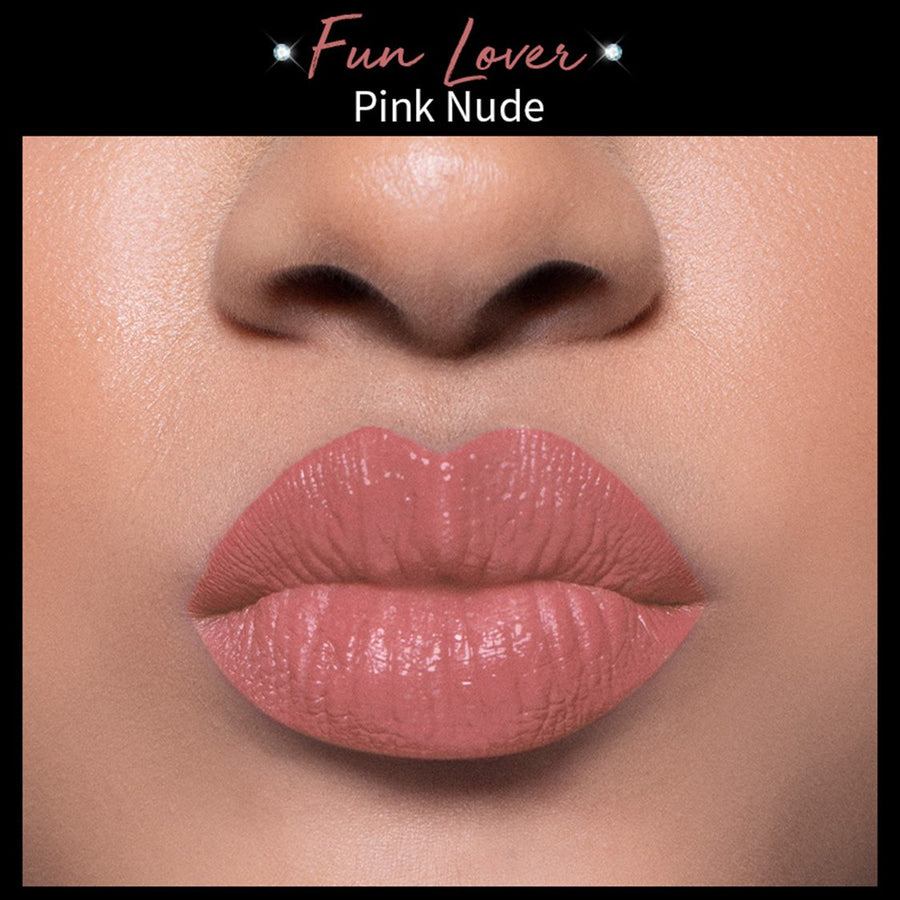 NYKAA Matte Gloss Full Coverage Lip Gloss - Fun Lover ( 3.5ml )