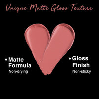 NYKAA Matte Gloss Full Coverage Lip Gloss - Fun Lover ( 3.5ml )