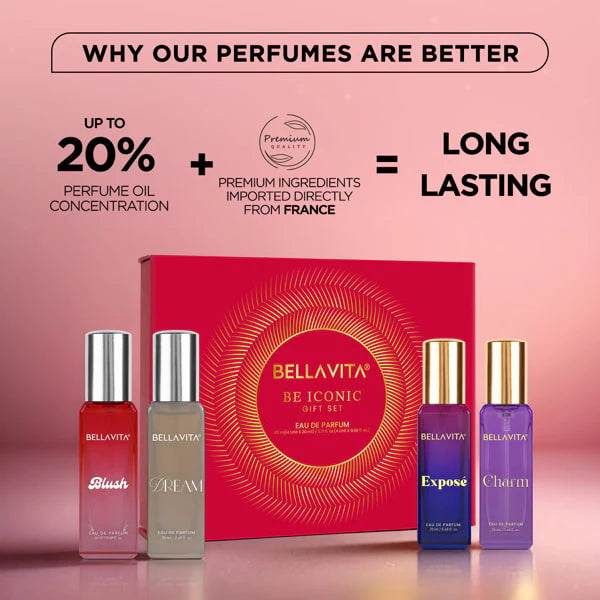 BELLA VITA Be Iconic Gift Set - 4 x 20ml