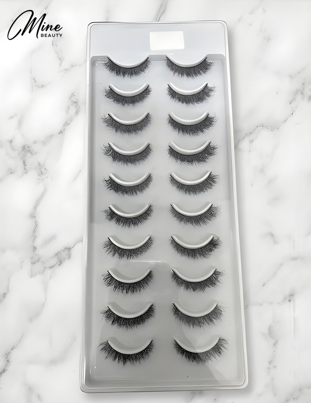 Mine Beauty Premium Mink Eyelashes 10 Pairs
