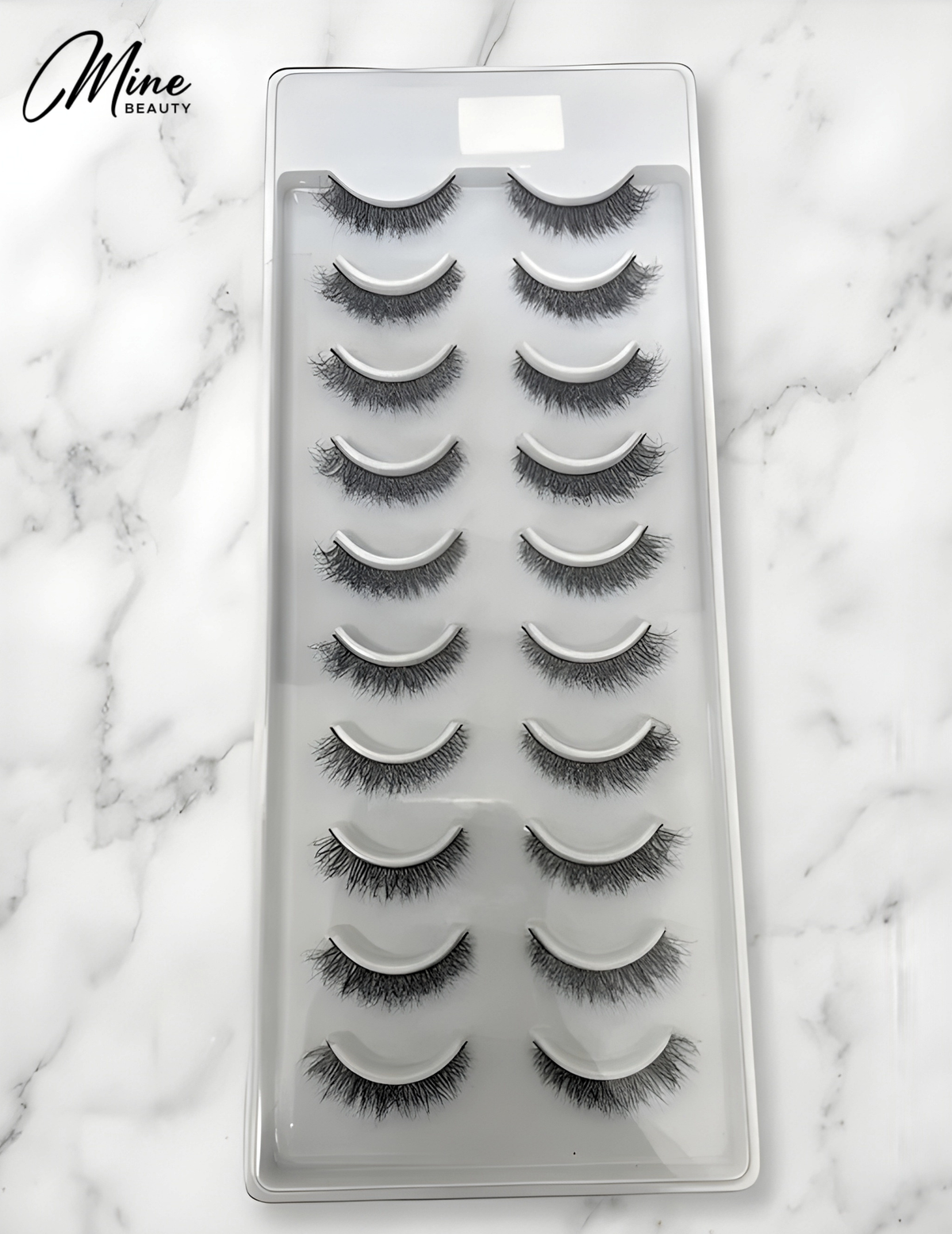 Mine Beauty Premium Mink Eyelashes 10 Pairs