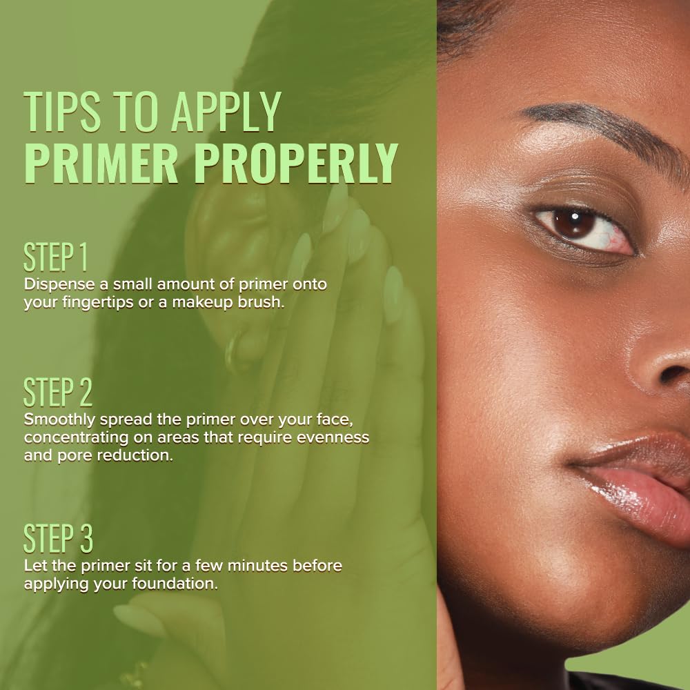 Character Primer Hydrating - Long-Lasting Moisture & Smooth Finish | Creamy Formula with Ginseng, Glycerin & Glycols | Plumps, Softens & Preps Skin for Comfortable All-Day Wear Pmm002
