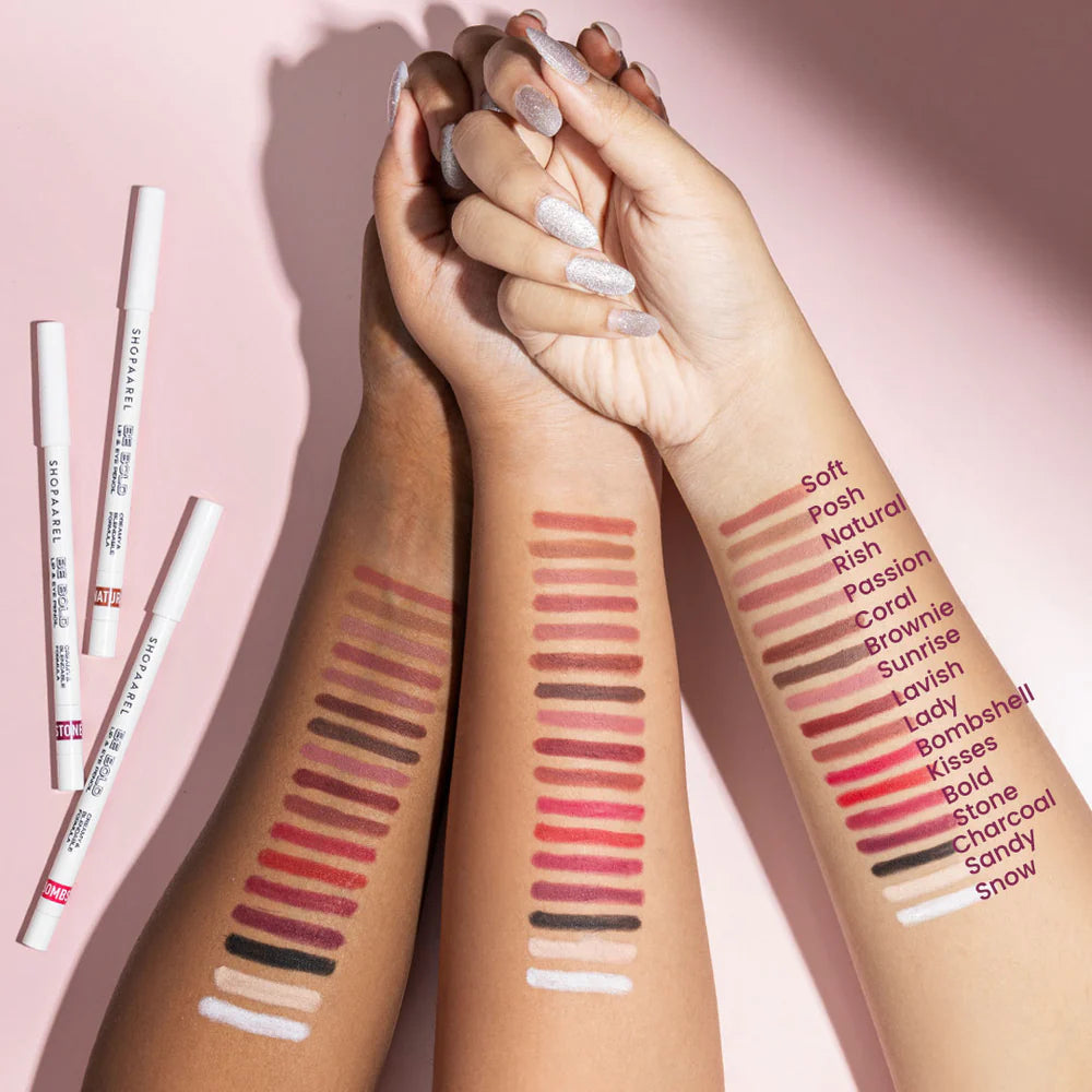 Shopaarel Be Bold Lip & Eye Pencil