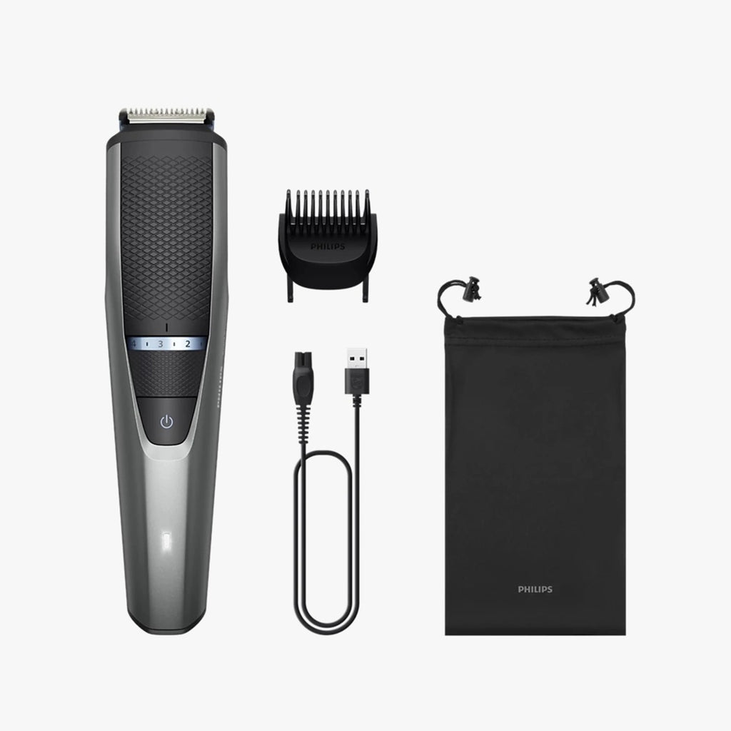 PHILIPS BT3421/15 Trimmer 60 min  Runtime 20 Length Settings (Grey)
