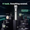 Philips India's No.1 Men's Trimmer* | Effortless styling | BeardSense Technology | All-in-One Grooming 11 in 1 Trimmer Kit- Face, Head, Body | IPX7 Waterproof MG5932