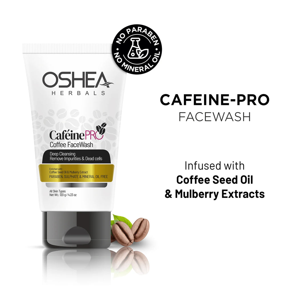 Oshea Herbals Cafeine-Pro Face Wash 120g