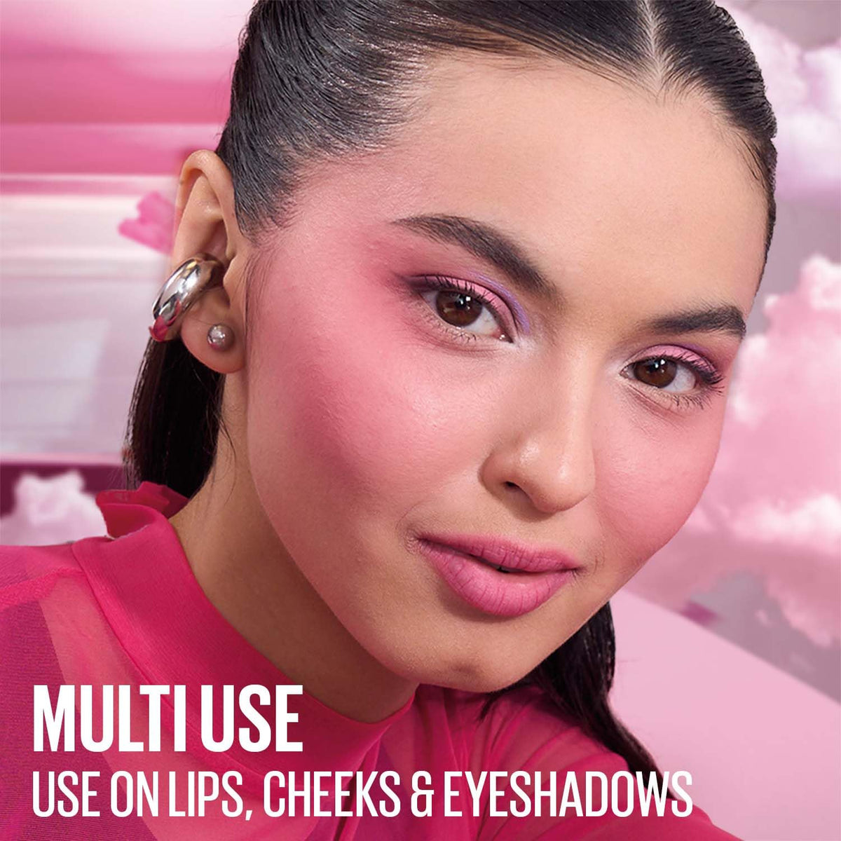 Maybelline Cloudtopia Cheek & Lip Mousse Blush | Lightweight, Pigmented Mousse 5g