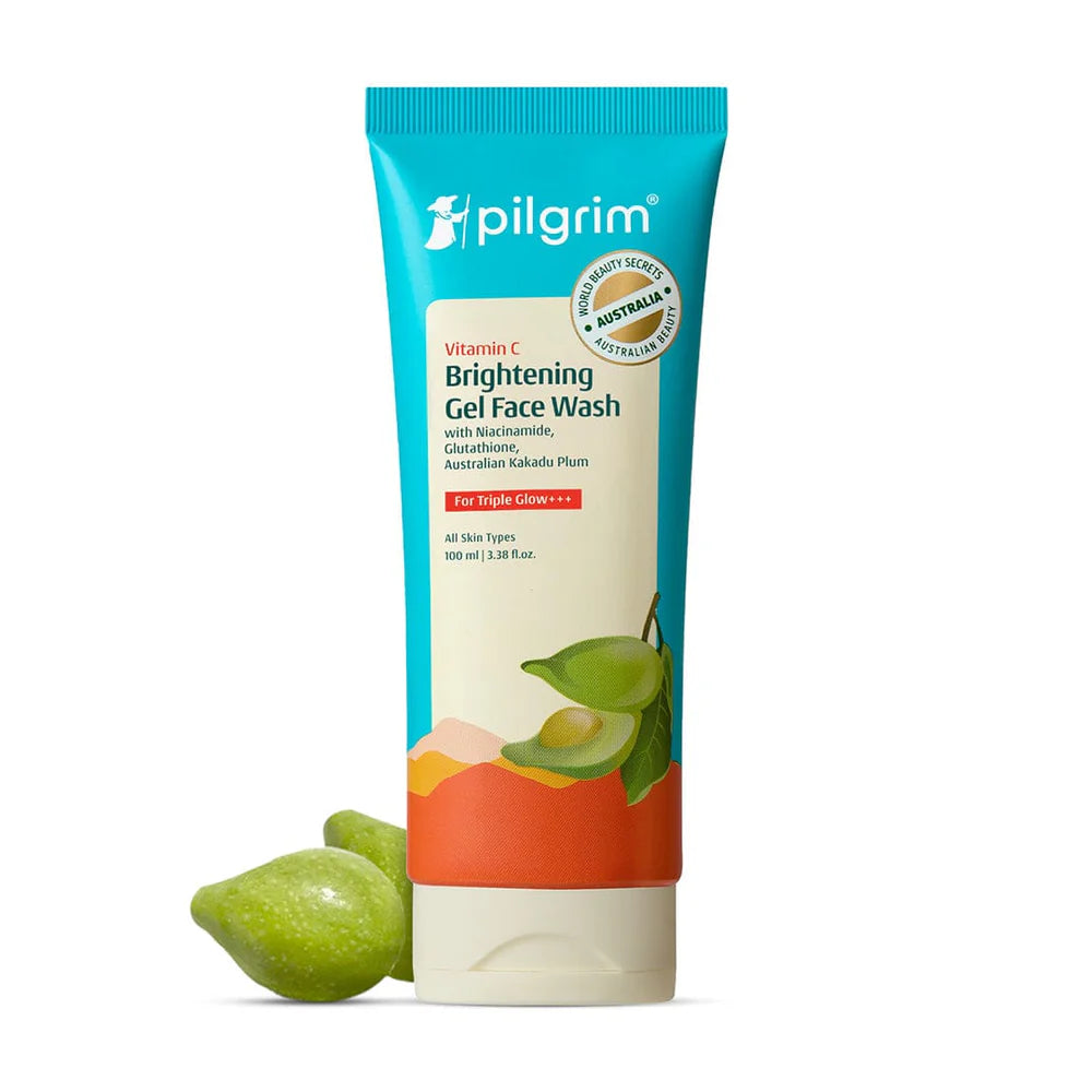 pilgrim Vitamin C Brightening Gel Face Wash 100ml
