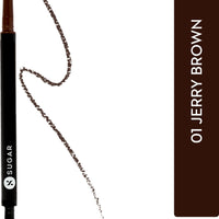 SUGAR Cosmetics Arch Arrival Micro Brow Pencil | 0.09 gm (01 Jerry Brown)