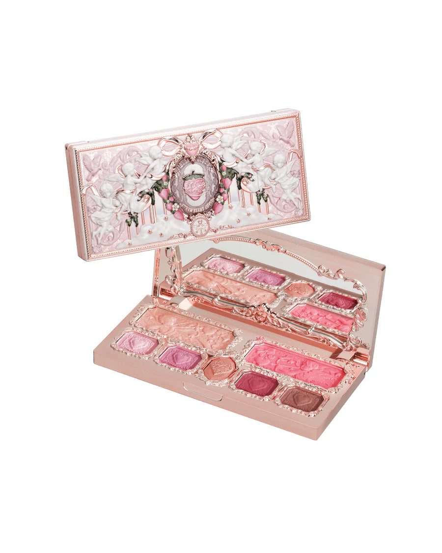 Flower Knows Strawberry Cupid Makeup Palette S02 Cupids Mischief