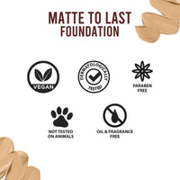 Nykaa Matte to Last Pore Minimizing Foundation - 01N Light (30ml)