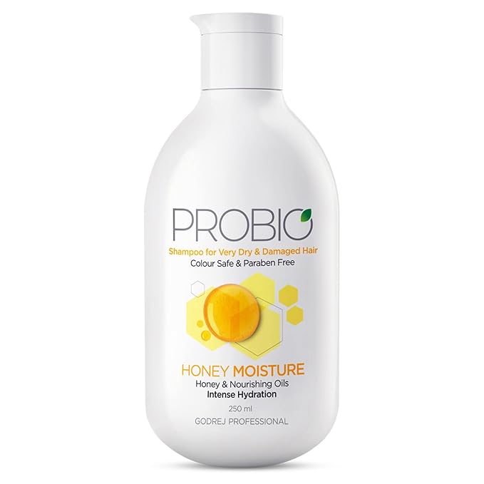 Godrej Professional Honey Moisture Shampoo, For Dry & Damaged Hair - 250ml,