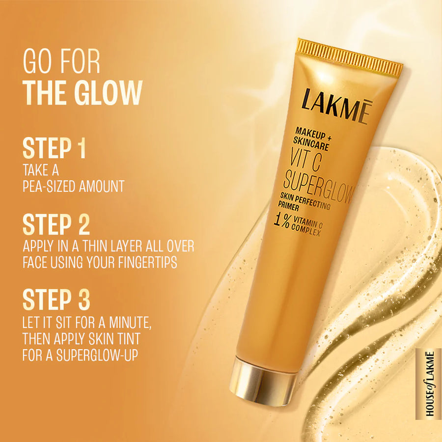 Lakmē VitC Superglow Skin Perfecting Primer 30g