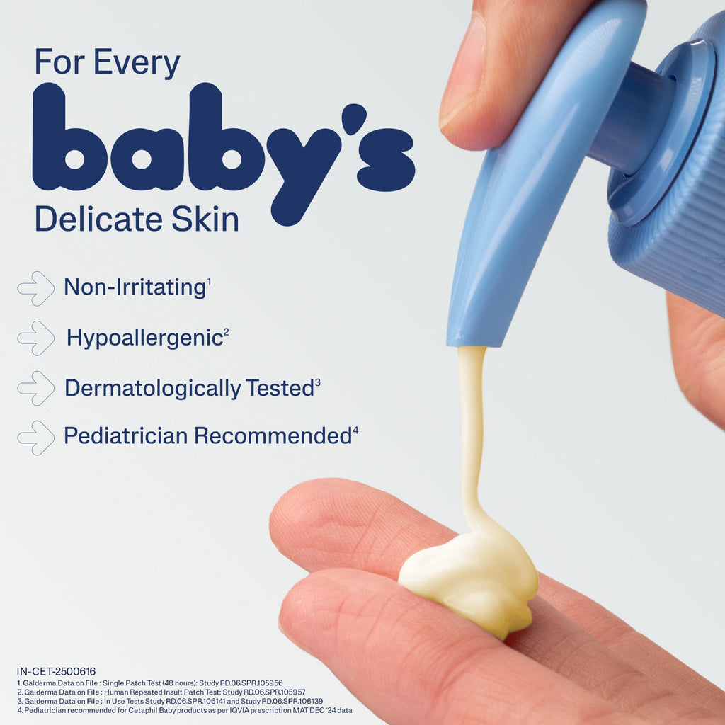 Cetaphil BABY DAILY LOTION WITH ORGANIC CALENDULA FACE AND BODY (400 ml)
