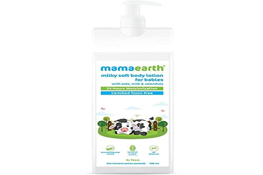 Mamaearth Milky Soft Body Lotion with Oats Milk & Calendula 400ml