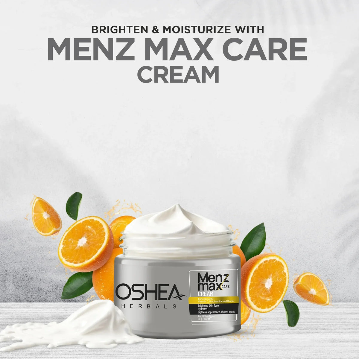 Oshea Herbals Menz Max Care Cream With SPF 25PA+ 50g