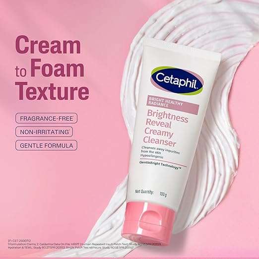 Cetaphil Bright Healthy Radiance Creamy Cleanser 100g