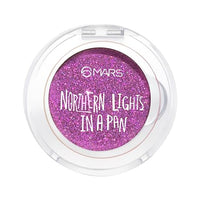 MARS Northern Lights in a Pan Shimmery Eyeshadow Palette, 5g Canadian Gleam, Long lasting, Powder Based, High Shiny Finish, Intense Coverage | Highly Pigmented (ES03-04) (Purple)