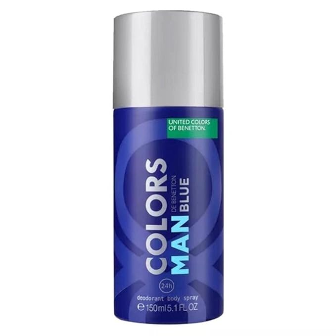 UNITED COLORS OF BENETTON Man Blue Deodorant Body Spray For Men 150ml