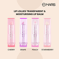 Mars Lip Lollies | Moisturising Lip Balm Strawberry 3.2g