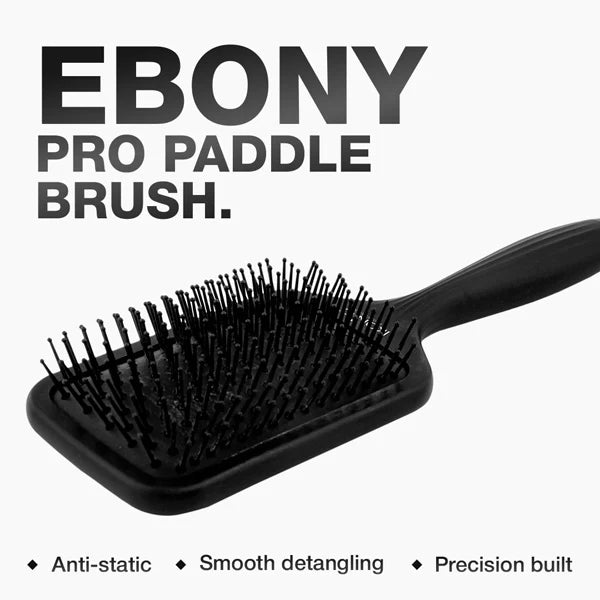 Ikonic Professional  Ebony Pro Paddle Hair Brush