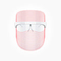 WINSTON LED LIGHT THERAPY FACE MASK TRANSPARENT & WHITE WITH 3 LIGHT MODES
