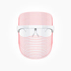 WINSTON LED LIGHT THERAPY FACE MASK TRANSPARENT & WHITE WITH 3 LIGHT MODES