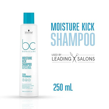 Schwarzkopf Professional Bonacure Moisture Kick Shampoo with Glycerol | For Dry Hair 250ml