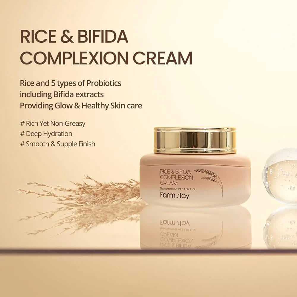 FARMSTAY Rice & Bifida Complexion Cream 55ml