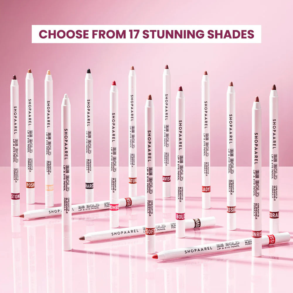 Shopaarel Be Bold Lip & Eye Pencil