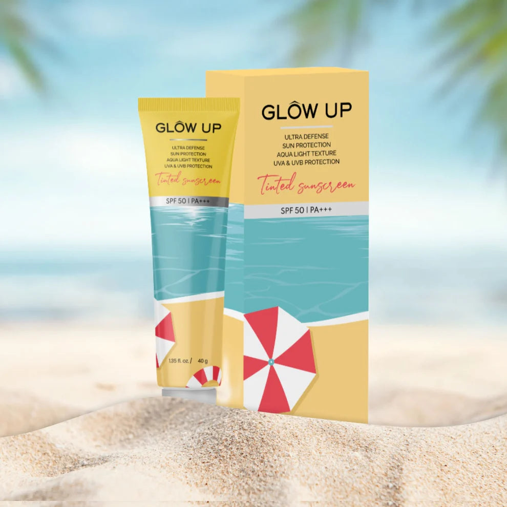 Glow Up TINTED SUNSCREEN WITH SPF 50 & PA+++ 40g